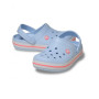 Pantofole per bambini Crocs Crocband Clog K Blue Frost/Guava