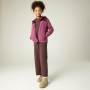 Felpa da bambino Regatta Myla Hybrid Jacket Fig/Violet
