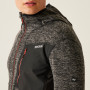 Felpa funzionale da uomo Regatta Alven nero/grigio Ash Marl/Blk