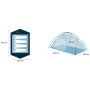 Tenda da trekking Warg Midi 4