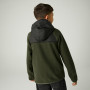 Felpa da bambino Regatta Munro Hybrid Jacket DarkKhak/Blk