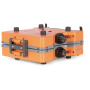 Fornello da campeggio Vango Inferno Double Cooker grigio/arancio Burnt Orange