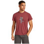 Maglietta funzionale da uomo Icebreaker M Mer Core SS Tee Tech Head