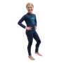 Maglietta sportiva per bambini Sensor Merino DF Planet Deep Blue