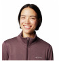 Felpa da donna Columbia W Park View Grid Fleece Full Zip