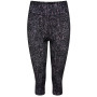 Pantaloni a 3/4 da donna Dare 2b Influential 3/4 nero/rosa Powderpkwave