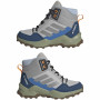 Scarpe da bambino Adidas Terrex Ax4R Mid K Grey