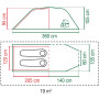 Tenda da trekking Coleman Cortes 2