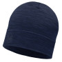 Cappello invernale Buff Merino Lightweight Beanie blu Solid Denim