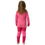 Set sportivo per bambini Helly Hansen K Lifa Merino Set Hot Pink