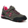 Scarpe da bambino Regatta Holcombe IEP Low grigio/rosa Steel/Tulip