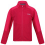 Felpa da bambino Regatta Jnr Highton FZ II rosa Pink Potion