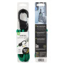 Corda elastica Nite Ize Slide Lock Carabiner Bungee 48" verde Zelená