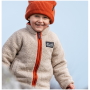 Felpa da bambino Didriksons Gibbs Kids Fullzip 2 Beach Beige/Rust