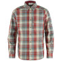 Camicia da uomo Fjällräven Fjällglim Shirt M rosso Red Oak-Basalt