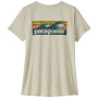 Maglietta da donna Patagonia Women's Capilene Cool Daily Shirt - Boardshort Logo