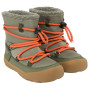 Stivali invernali per bambini Viking Outdoor Footwear Birch Barefoot Warm WP Pull-on Olive