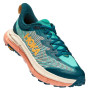 Scarpe da corsa da donna Hoka Mafate Speed 4 blu/verde Deep Teal / Water Garden