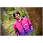 Giacca softshell per bambini WAMU Mozaika purple