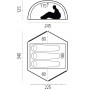Tenda Fjällräven Keb Dome 3
