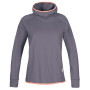 Felpa tecnica da donna Hannah Nyma Hoody grigio gray ridge mel
