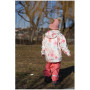 Pantaloni impermeabili da bambino DucKsday Rain pants Coral