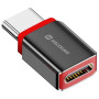 Adattatore Swissten Dataguard With Data Blocking USB-C (Male) / USB-C (Female)