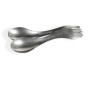 Spork Light My Fire Swedish Spork 2-pack argento stainless