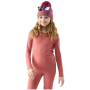 Maglietta sportiva per bambini Smartwool Kids' Classic Merino Blend Base Layer Cr
