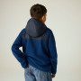 Felpa da bambino Regatta Munro Hybrid Jacket AviBlueNavy