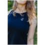 Top da donna MOOA Merino Lyolite Edelweiss 150