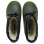 Stivali invernali per bambini Viking Outdoor Footwear Splash Warm Moss Green