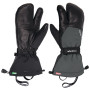 Guanti Camp Split Mitt N nero Black / Grey