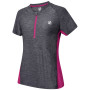 Maglietta da donna Dare 2b Outdare II Jersey grigio Ebony/Actvpk