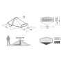 Tenda da trekking Robens Starlight 1 Exp