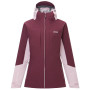 Giacca da donna Regatta Carletta 3-in-1 rosso DuskBluSky