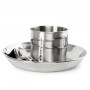 Set da pranzo GSI Outdoors Glacier Stainless 1 Person Set