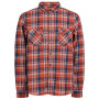 Camicia da uomo Fundango Roddy Lined Shirt rosso blood