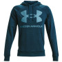 Felpa da uomo Under Armour Rival Fleece Big Logo HD blu scuro BlueNote//BlueFlannel