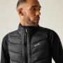 Gilet da uomo Regatta Leedre Hybrid B/W