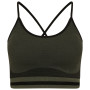 Reggiseno sportivo Dare 2b DontSweatItStrapy verde scuro Duck Green