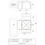 Tenda per minibus Vango Versos Air Low