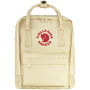 Zaino Fjällräven Kanken Mini 7 bianco/rosso Light Oak