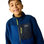 Felpa sportiva per bambini Regatta Junior Frankie Warm Fleece Aviator Blue
