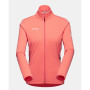 Felpa da donna Mammut Aconcagua Light ML Jacket Women rosa salmon