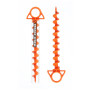 Picchetti da tenda Nite Ize Orange Screw Large arancione