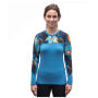 Maglietta da donna Sensor Merino Impress, dl.rukáv