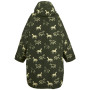 Giacca impermeabile per bambini Regatta Junior Waterproof Changing Robe DrkKhHrses
