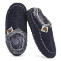 Pantofole da uomo Gumbies Ossa Low Navy & Grey