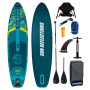 Stand up paddle Sun Reflections XXL 11'6'' Combo verde/blu Emerald Green